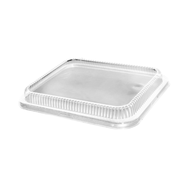 TAPA CLEAR PARA BANDEJA DE ALUMINIO DE POSTRE