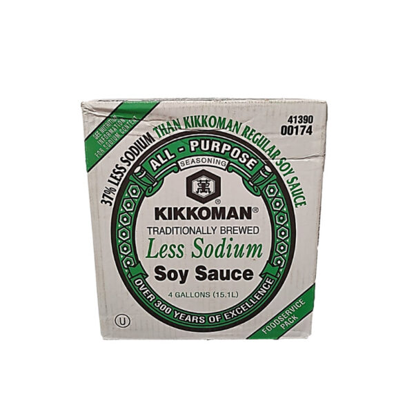 SALSA SOYA LESS SODIUM KIKKOMAN